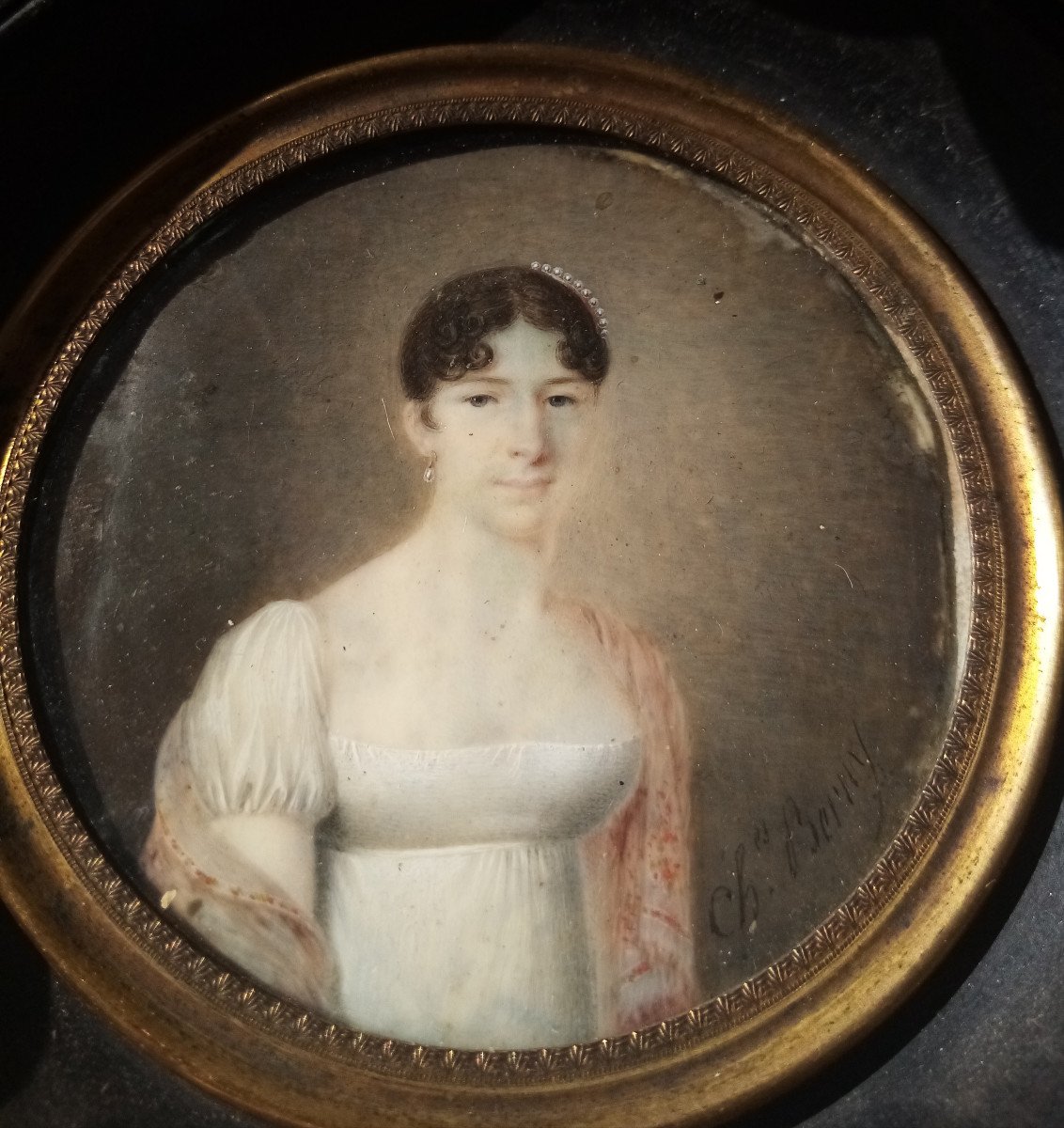 Miniature Of A Lady Of Quality Charles Berny-photo-1