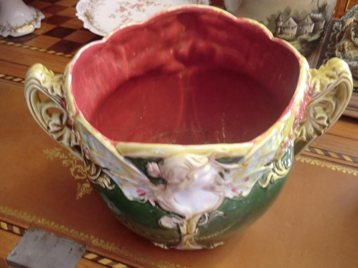 Cache Pot Art Nouveau Onnaing-photo-3