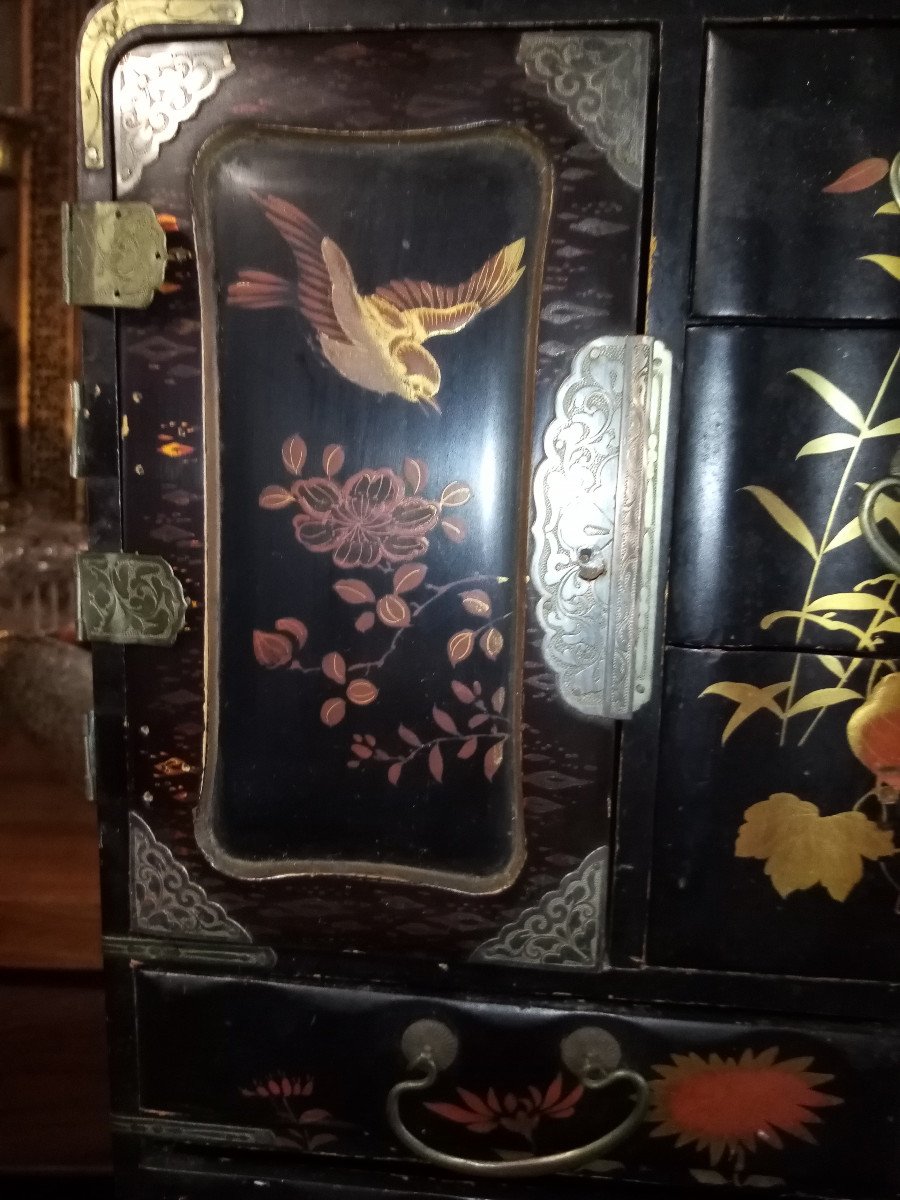 Japanese Lacquer Cabinet-photo-3