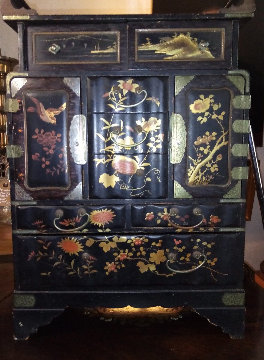 Japanese Lacquer Cabinet