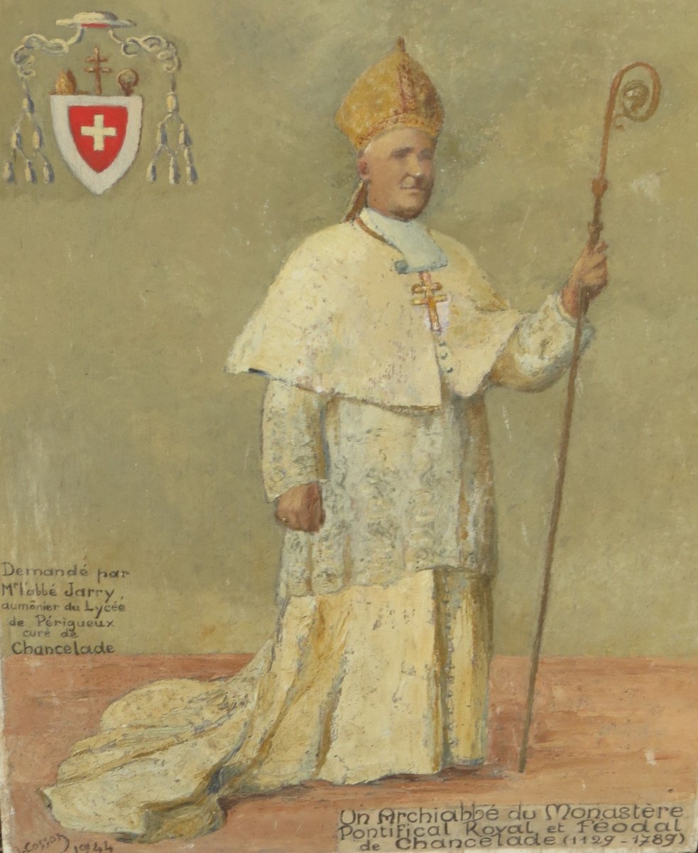 Commissioned By Abbot Jary An Archiabbé De L