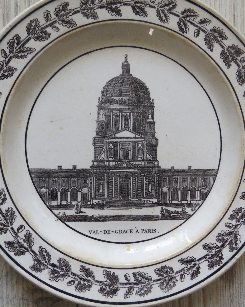 Series Of Plates Creil Debut Nineteenth-photo-2