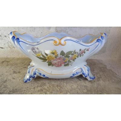 Jardiniere En Faience De Charolles