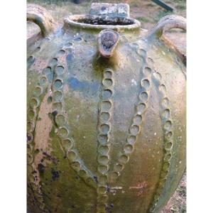 Large Glazed Jar Beauronne Dordogne Perigord