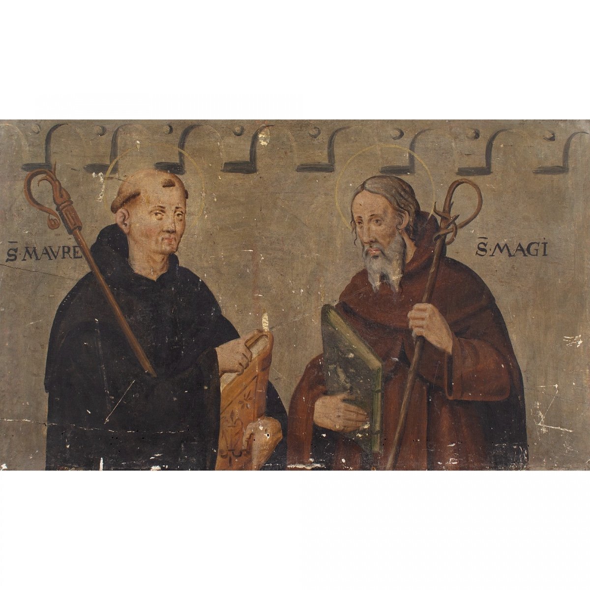 Late 16th-century Catalan School, Saint Magí & Saint Mauro-photo-2