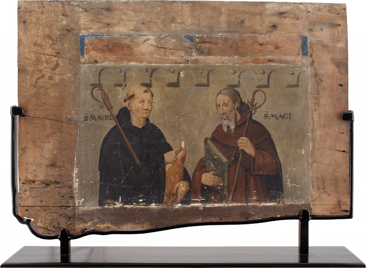 Late 16th-century Catalan School, Saint Magí & Saint Mauro