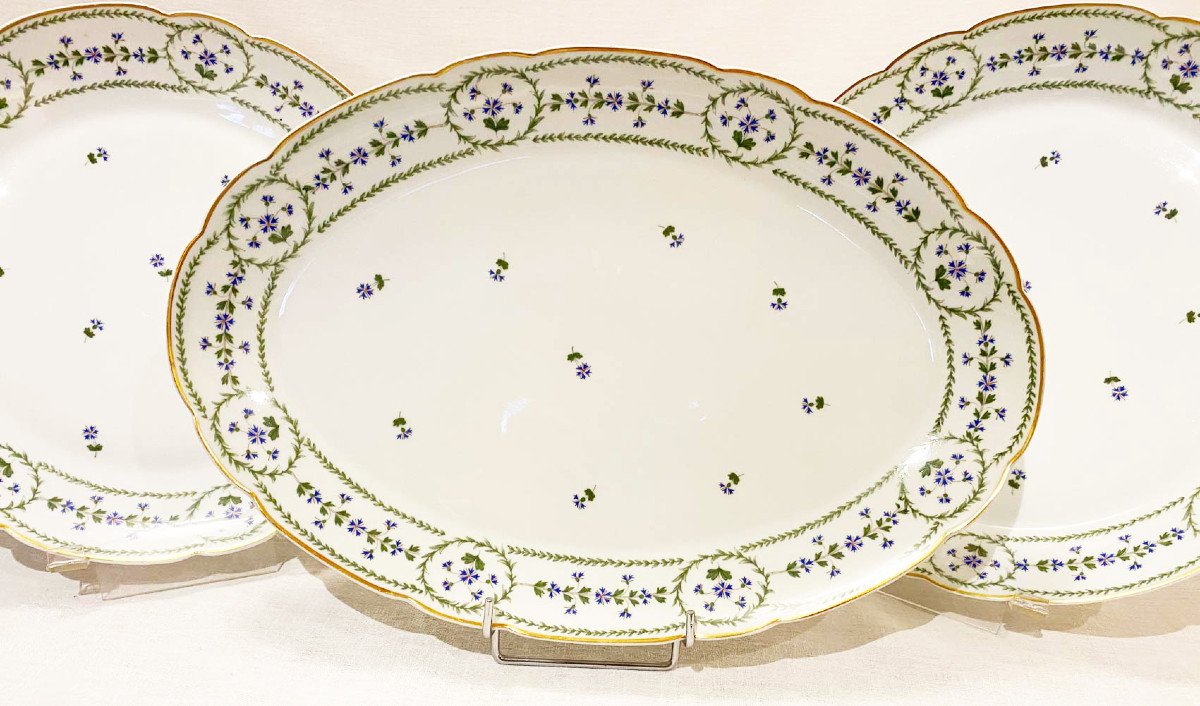 Service De Vaisselle, Limoges, Bernardaud, Décor "barbeaux"-photo-4