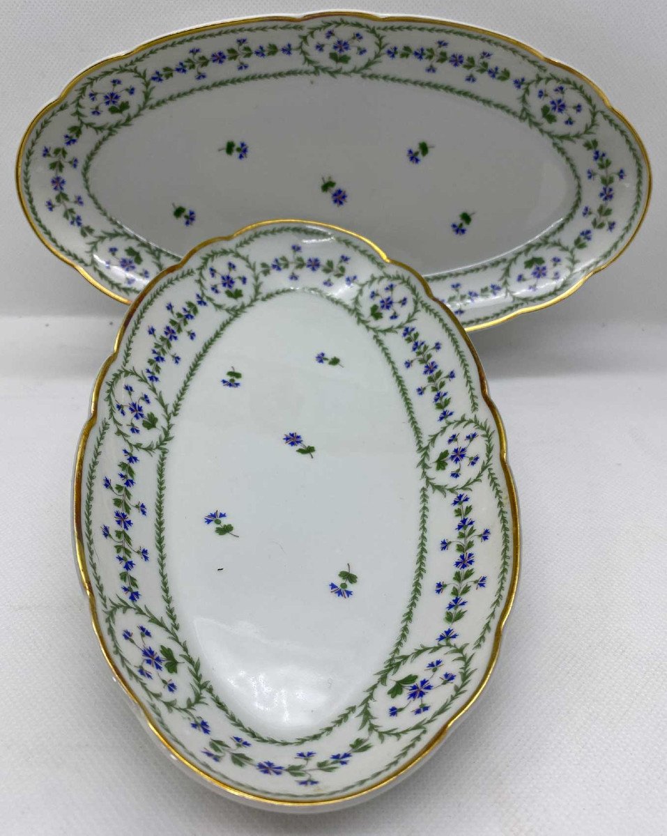 Service De Vaisselle, Limoges, Bernardaud, Décor "barbeaux"-photo-7