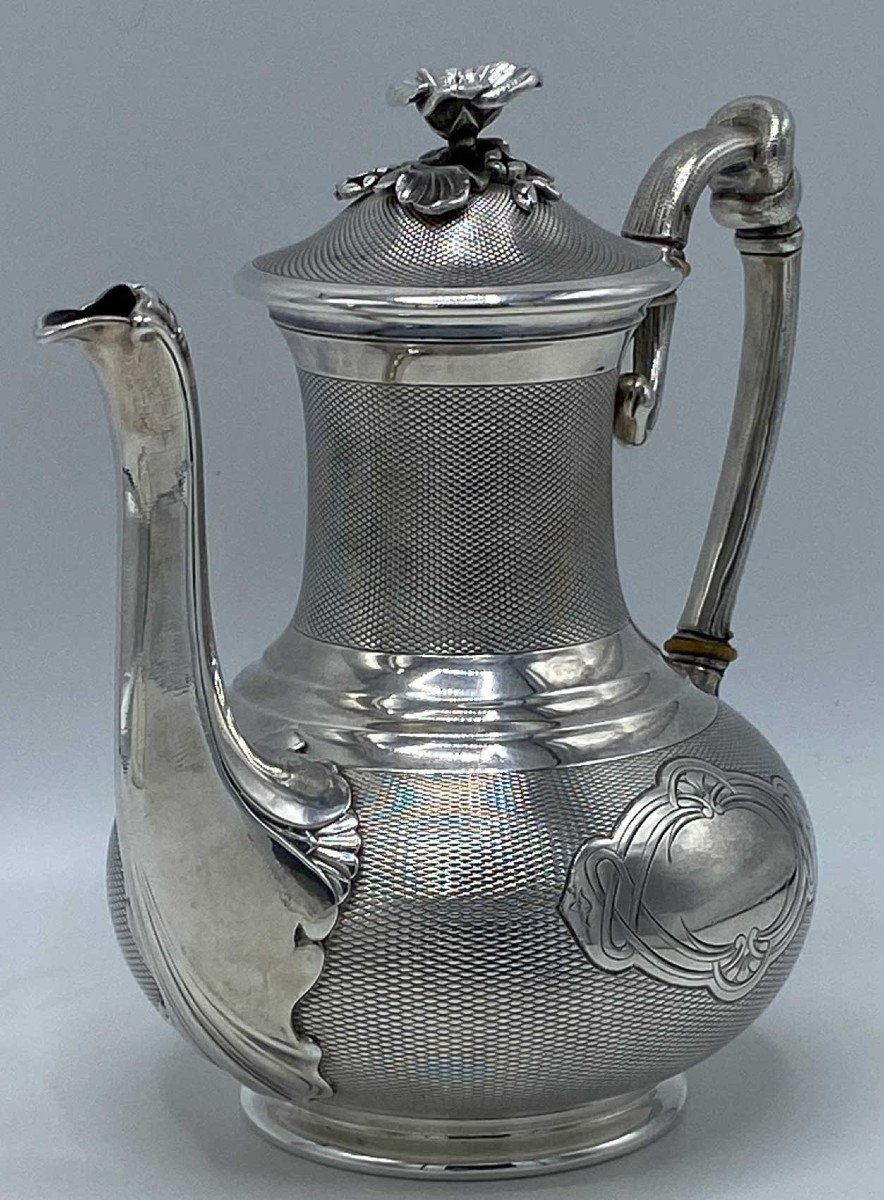 Christofle Guilloche Coffee Maker-photo-5