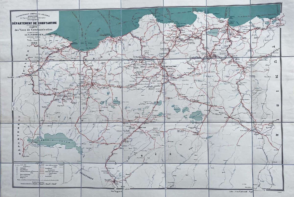 Road Maps Of Algeria 1930-photo-4