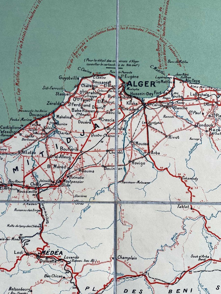 Road Maps Of Algeria 1930-photo-4