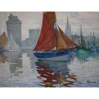 Alexandre Rigotard, Entrée du port de La Rochelle 