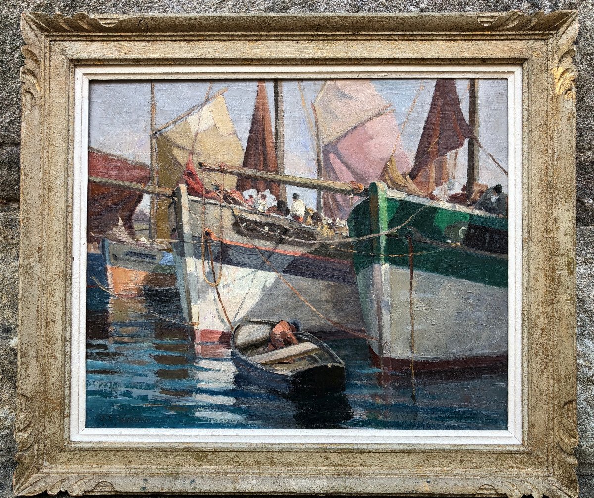 At The Quay In Camaret By Jim Sévellec - Brittany-photo-2