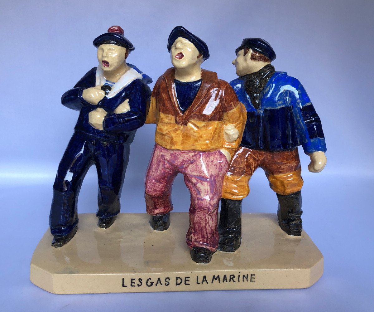 Les Gars De La Marine Par Jim Sévellec - Manufacture Henriot - Bretagne