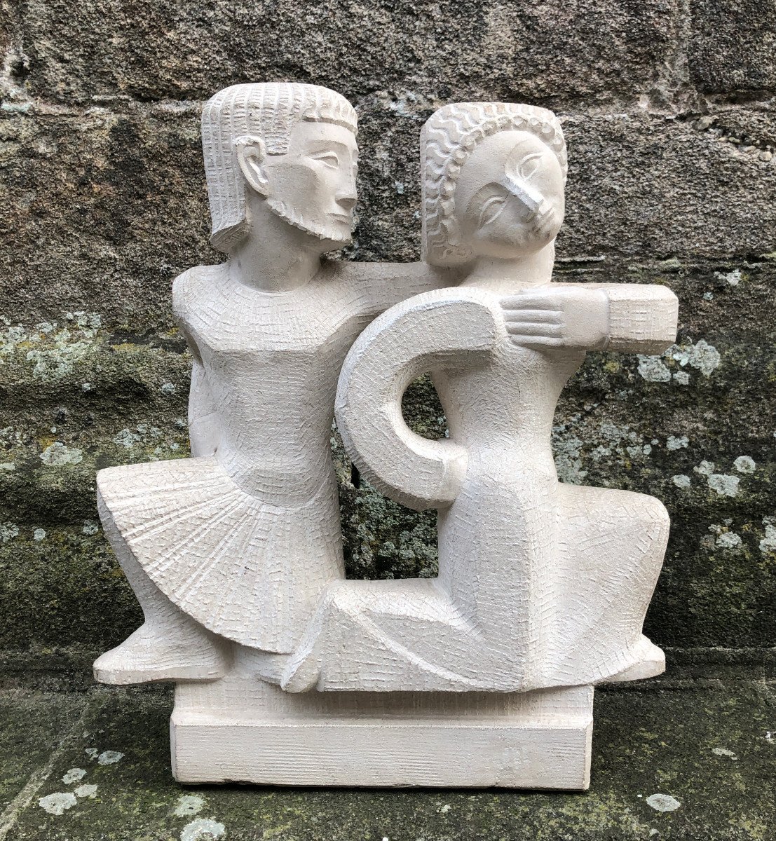 Dancing Couple By Jean Mazuet - Seiz Breur - Brittany