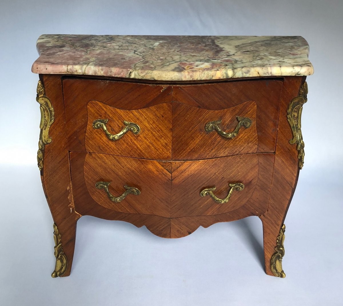 Louis XV Style Miniature Commode 