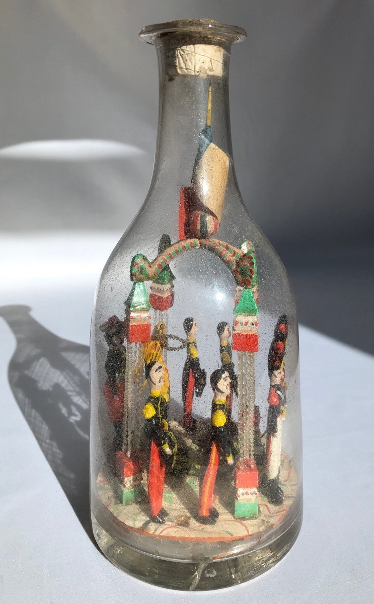 Passion Bottle Decorated With The Return Of Napoleon's Ashes --photo-3