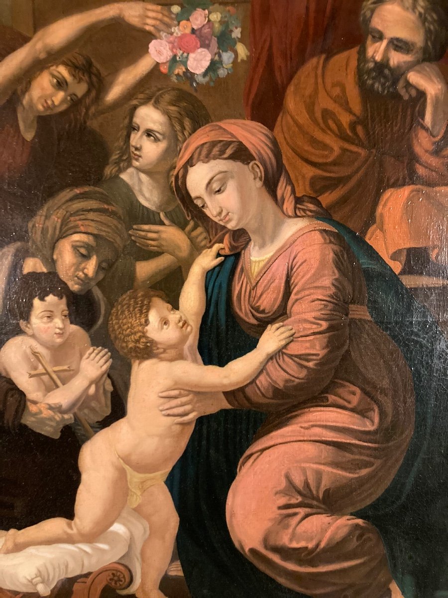 Painting The Holy Family-photo-2