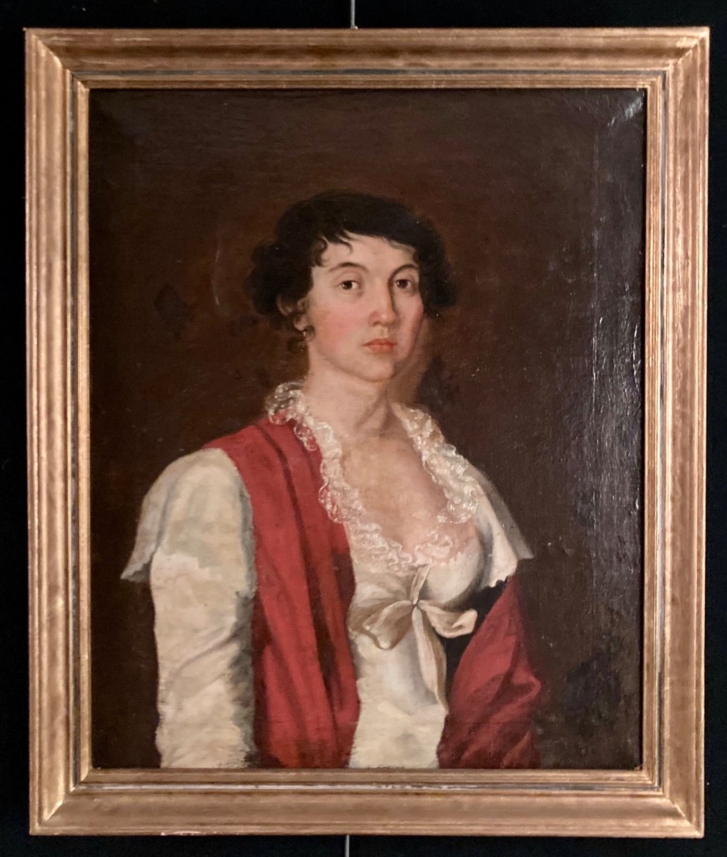 Portrait Of A Woman Early 19th Century 