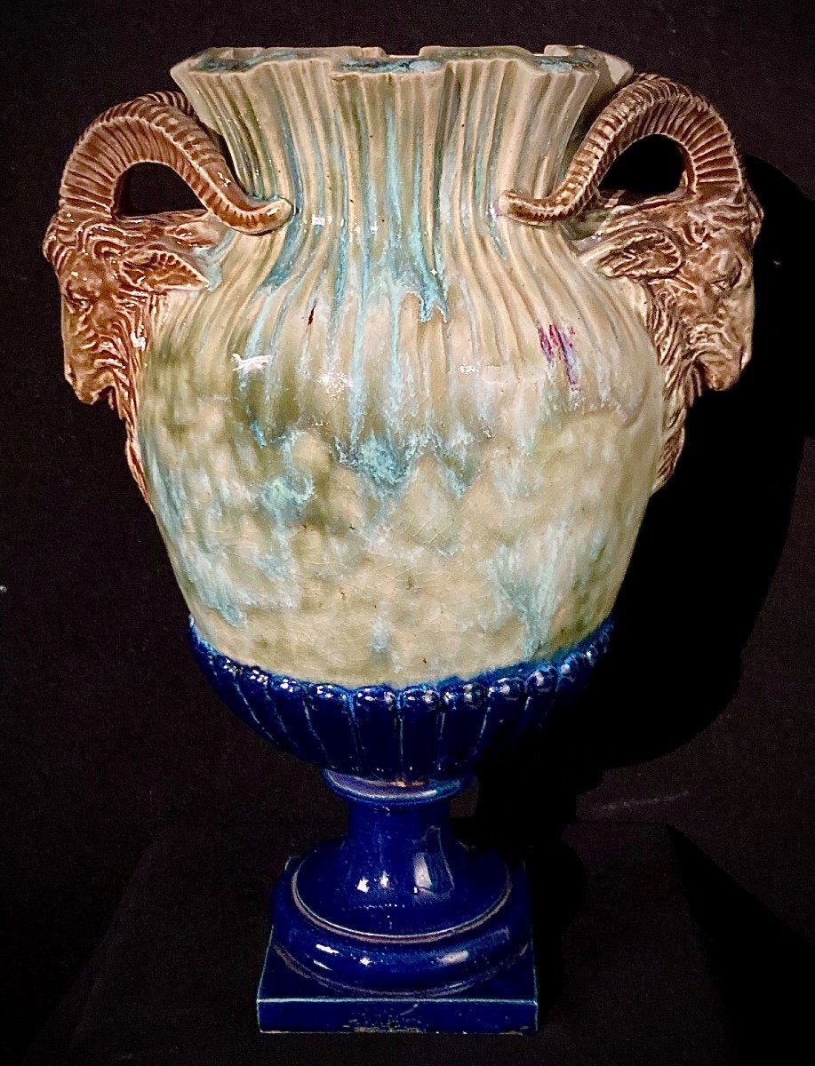Important Vase D’ Armand Rousseau