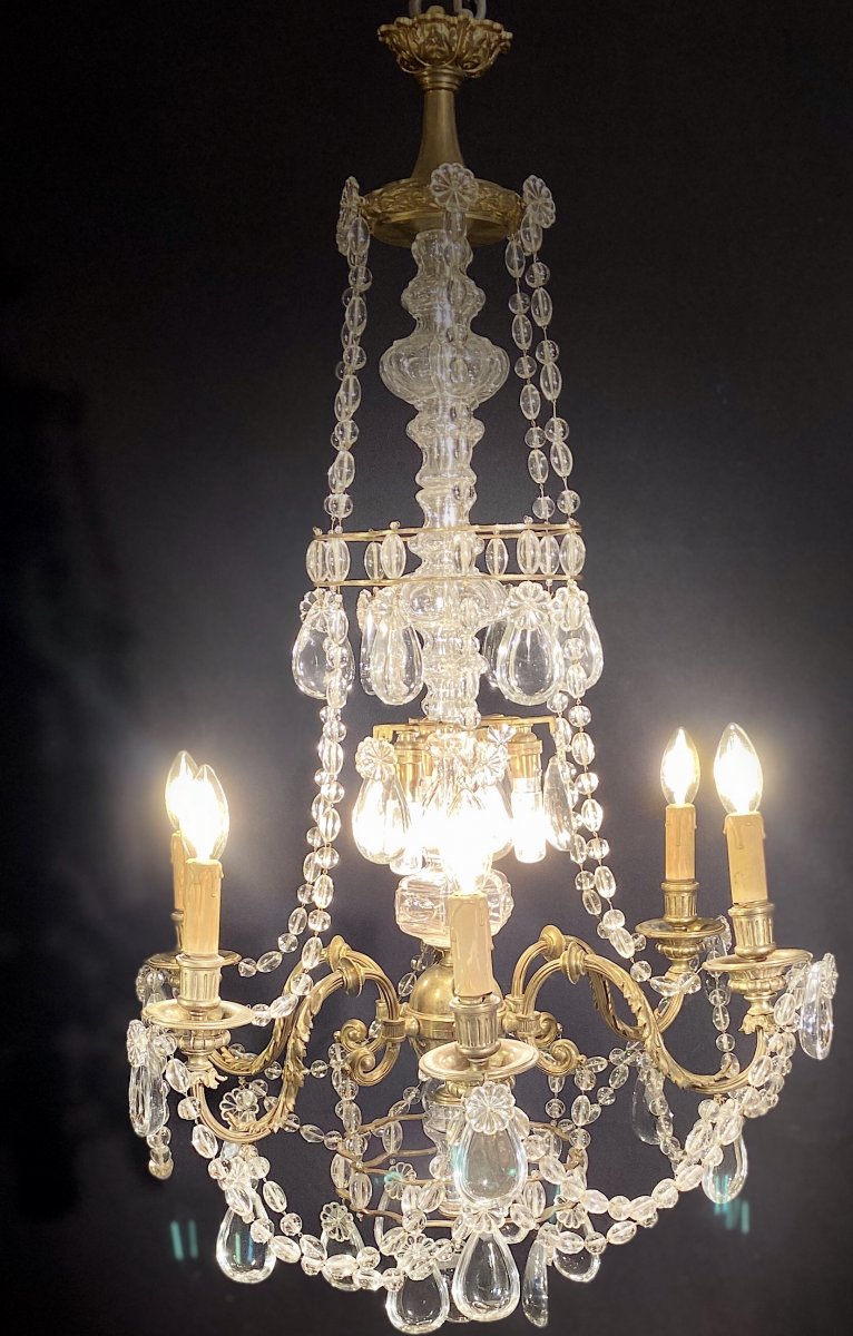 Nine Lights Crystal Chandelier-photo-4