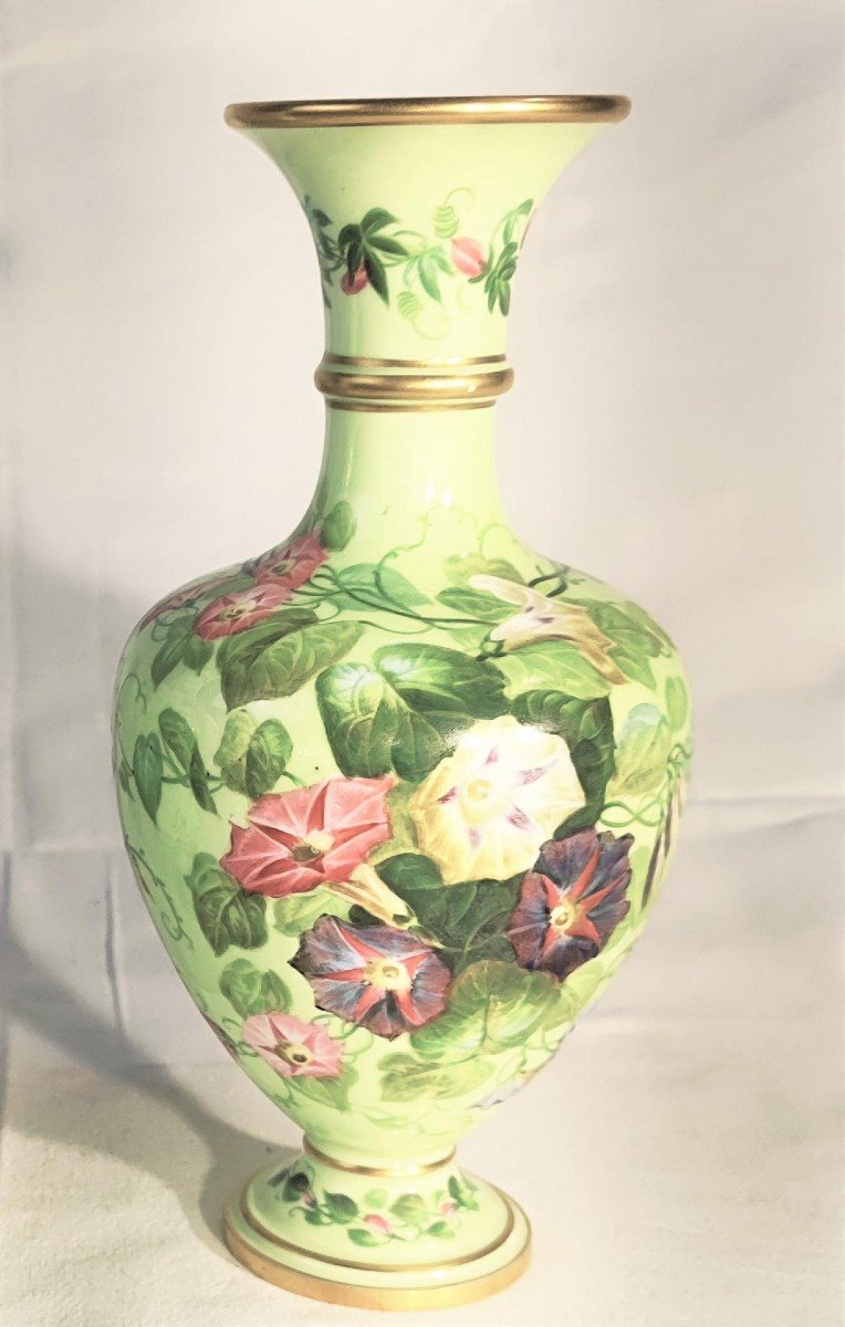 Paire De Vases En Porcelaine De La Marque Anglaise Copeland XIX ème-photo-8