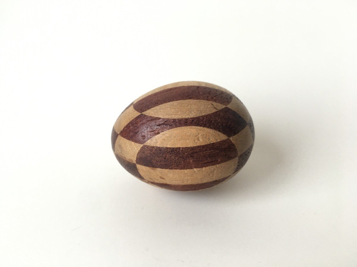 Old Wooden Darning Egg Popular Art Couture