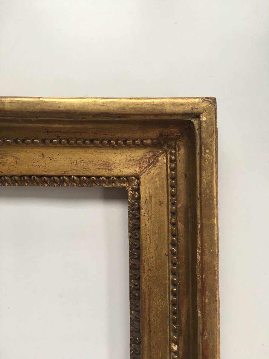 Frame XVIII Louis XVI Period Format 2f For Painting 24x19cm-photo-4