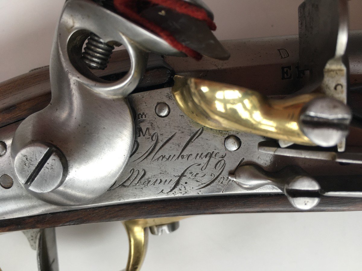 Regulation Pistol Model Year XIII From The Imperial Manufacture Of Maubeuge 1807-photo-4