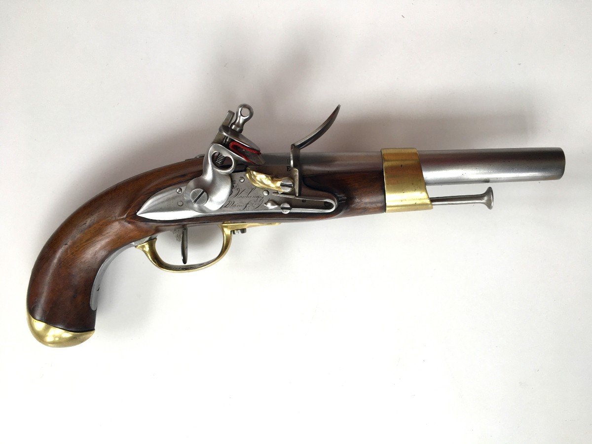 Pistolet Réglementaire Modèle An XIII De La Manufacture Impériale De Maubeuge 1807