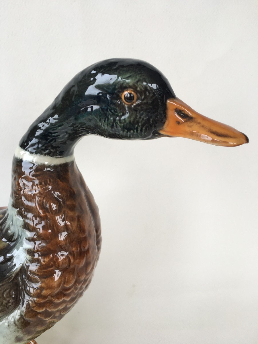 Grand Canard En Porcelaine Allemande Goebel-photo-2