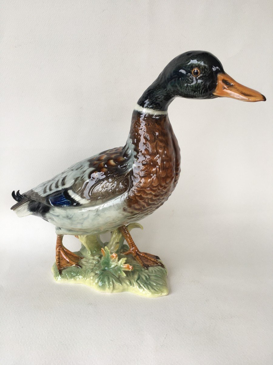 Grand Canard En Porcelaine Allemande Goebel