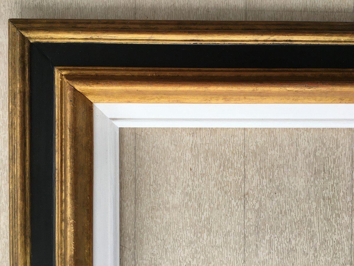 Cassetta Frame Format 10f For 55x46cm Painting-photo-4