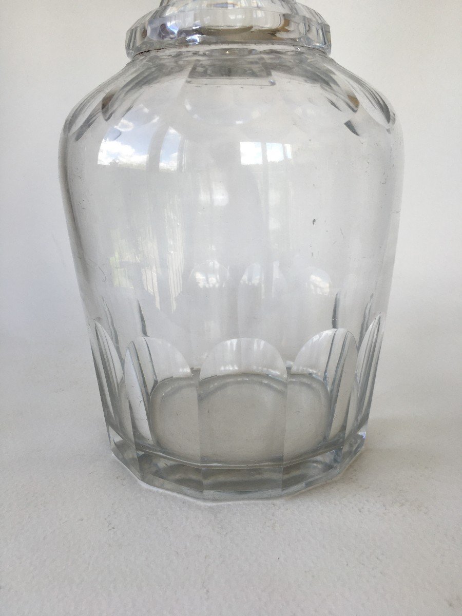 Ancienne Carafe En Cristal Baccarat XIXème-photo-4