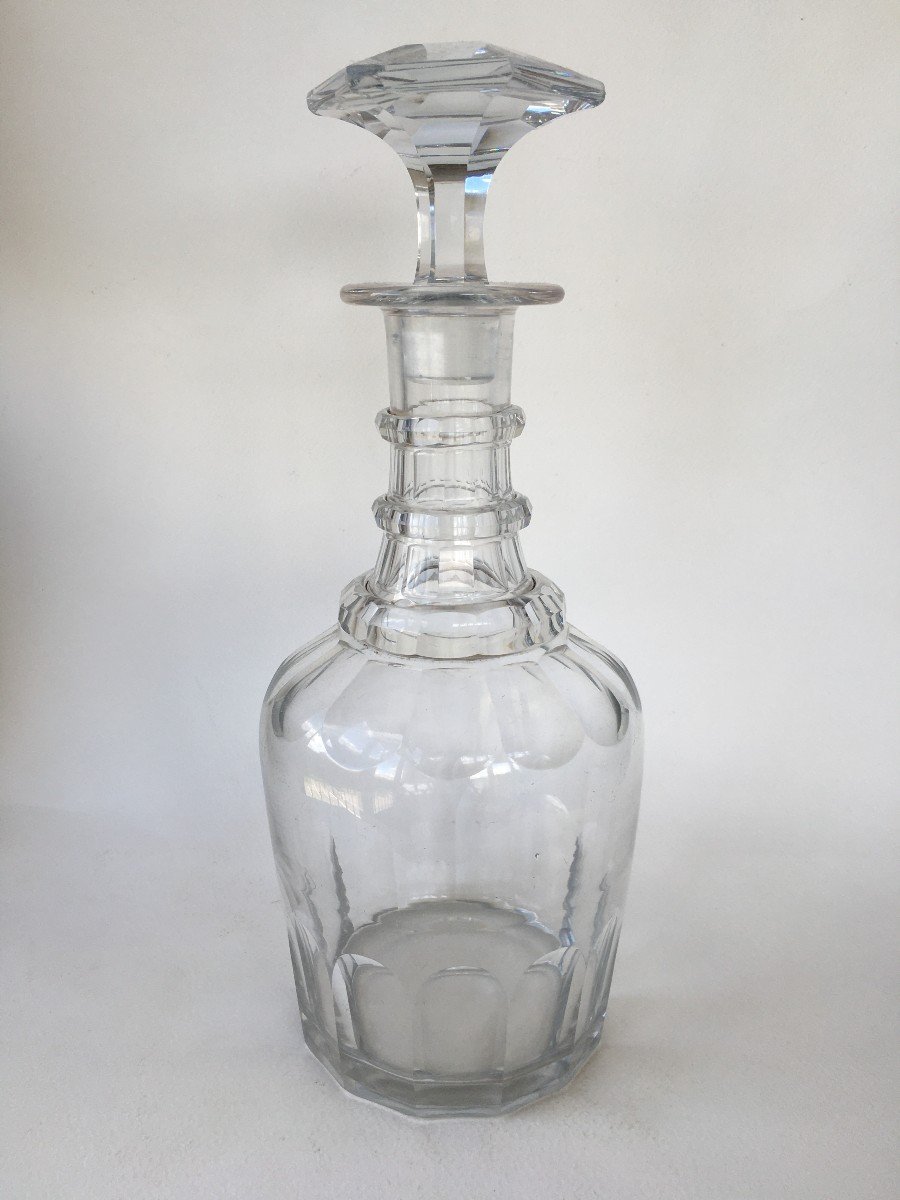 Ancienne Carafe En Cristal Baccarat XIXème