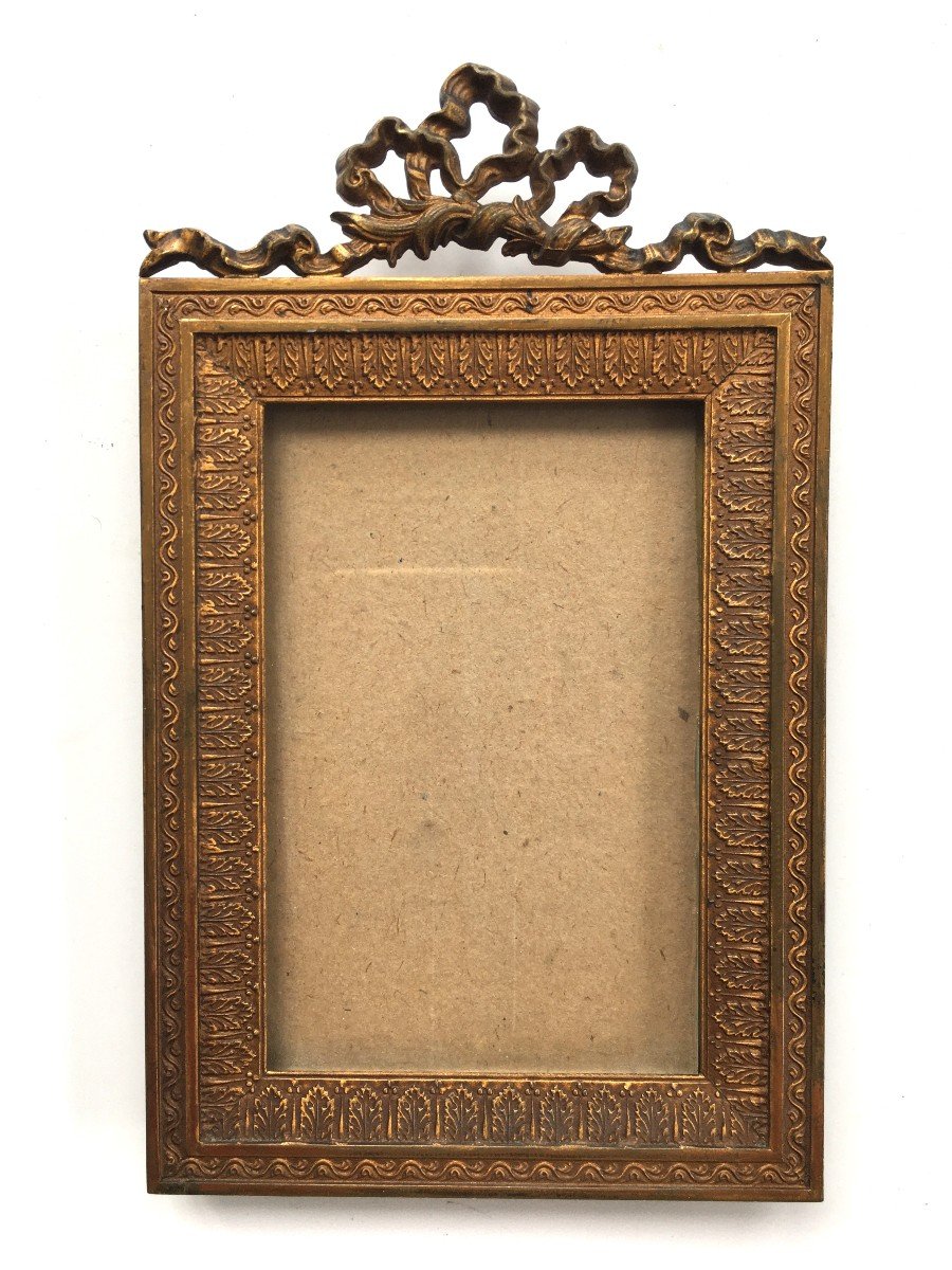 Small Bronze Photo Frame From The Napoleon III Period