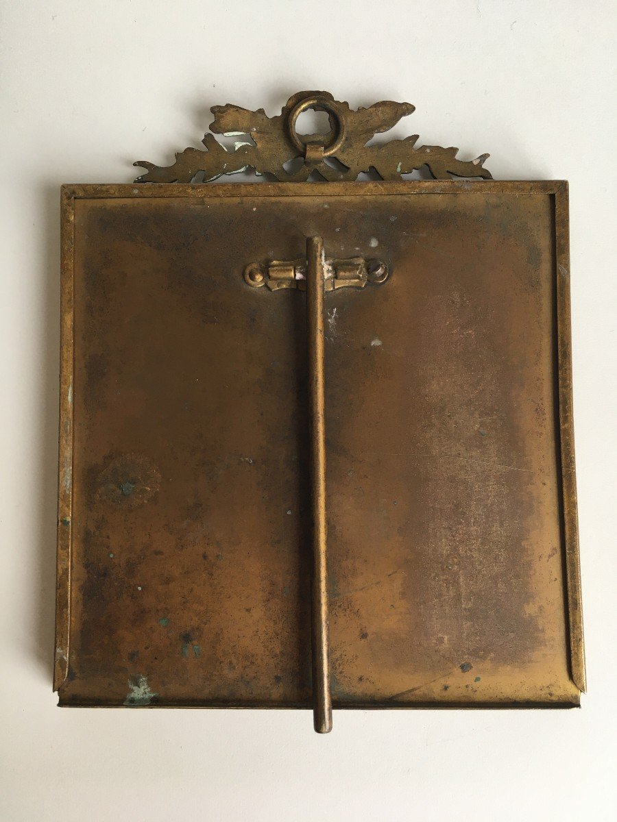 Small Bronze Photo Frame From The Napoleon III Period-photo-1