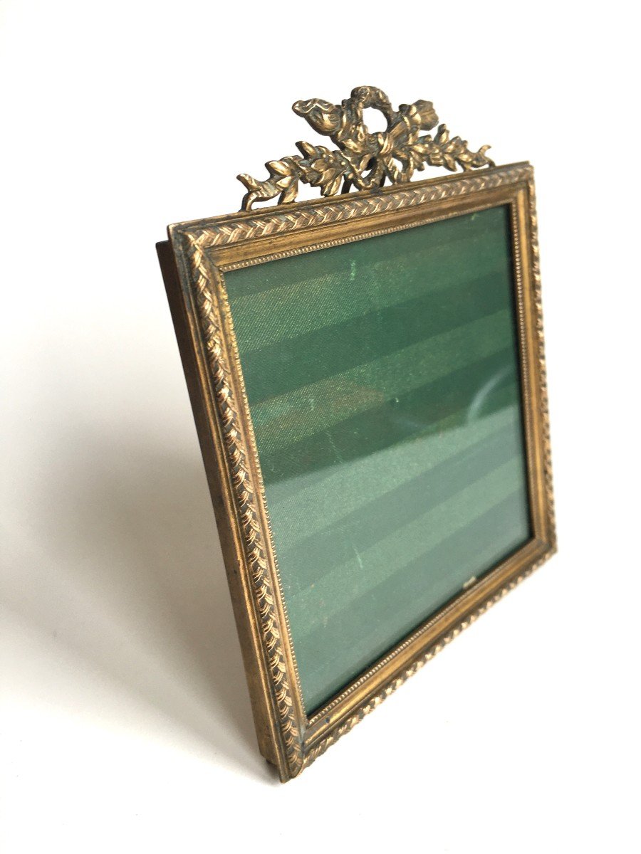 Small Bronze Photo Frame From The Napoleon III Period