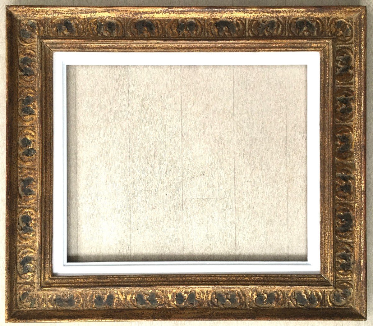 Golden Frame In Cassetta Format 8f For Painting 46x38cm