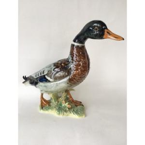 Large German Porcelain Duck Goebel