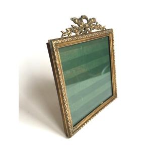 Small Bronze Photo Frame From The Napoleon III Period