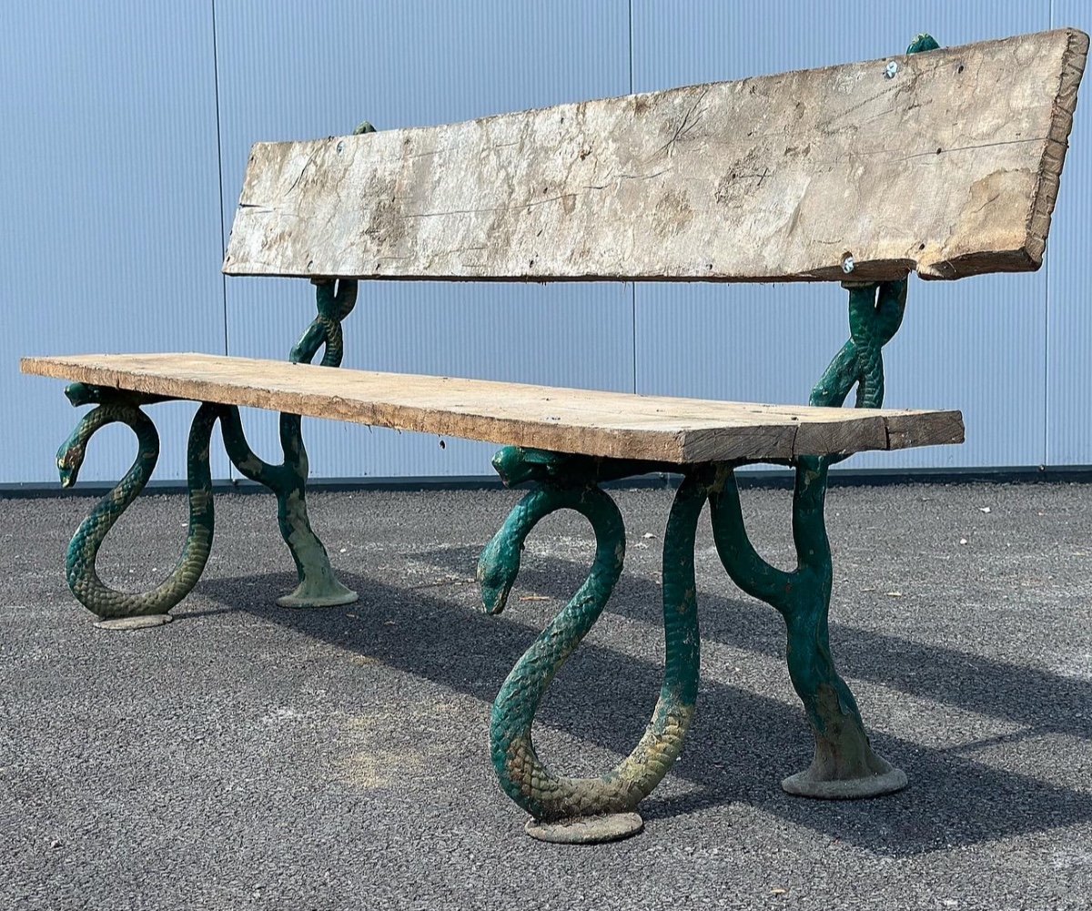 Banc De Jardin Serpent -photo-4