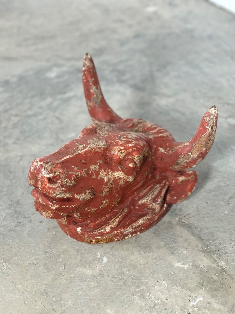 Cast Iron Ox Head -photo-1