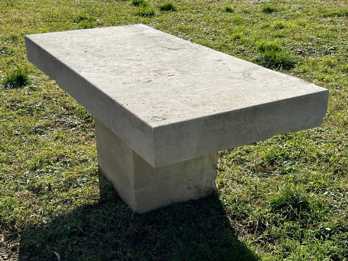 19th Century Stone Table-photo-3