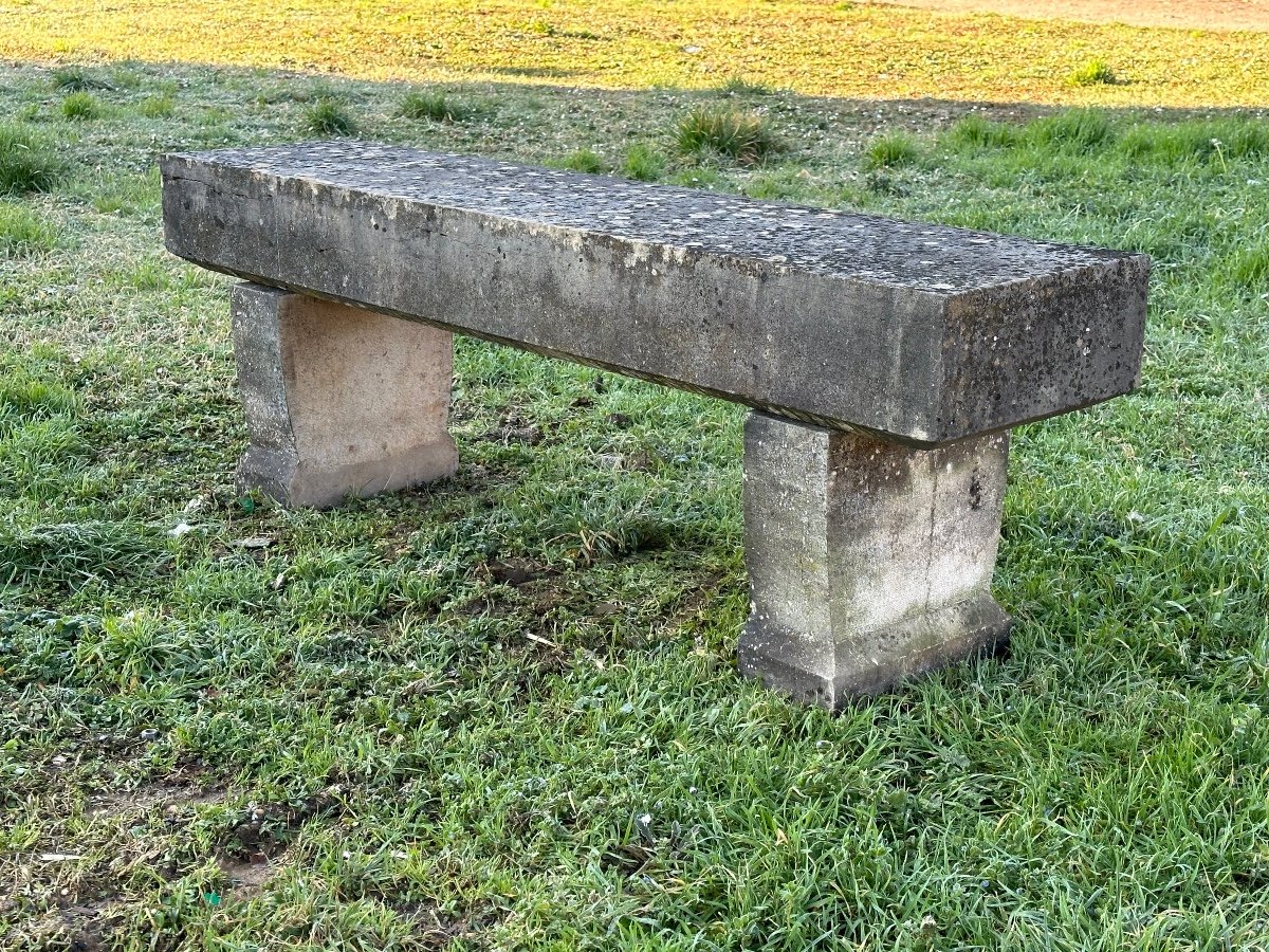 Banc De Château En Pierre -photo-2