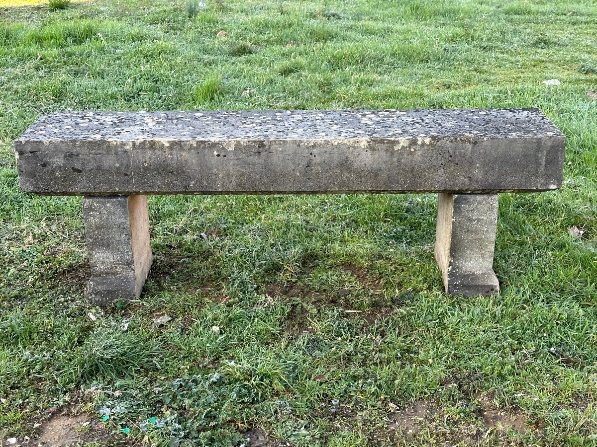 Banc De Château En Pierre 