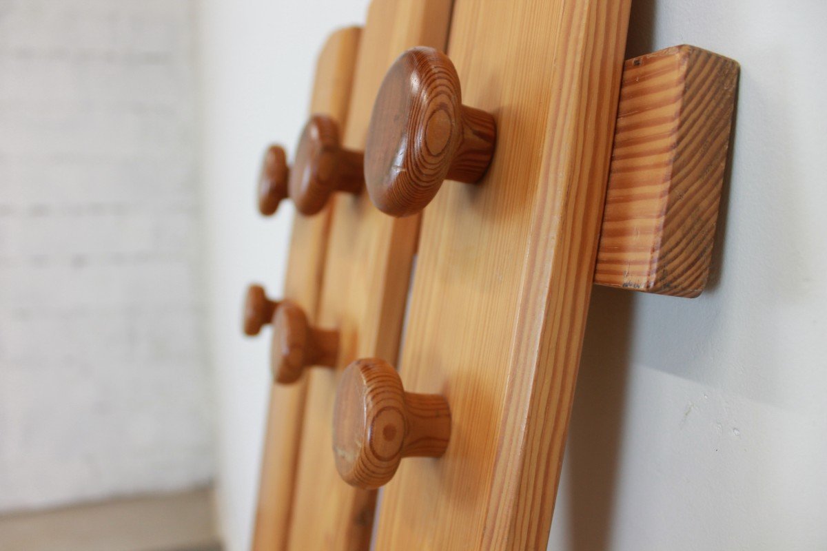 Pine Wall Coat Rack-photo-3