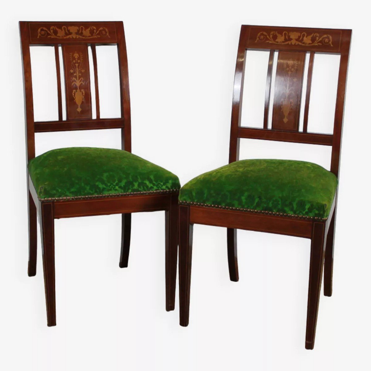 Set Of 2 Empire Style Chairs