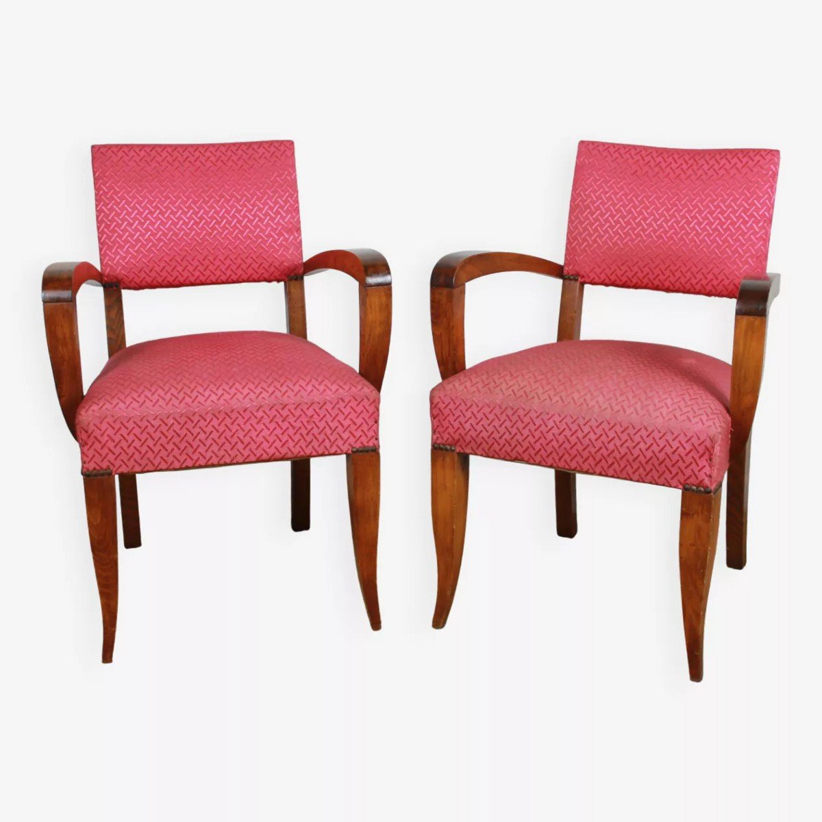 Set Of 2 Art Deco Armchairs