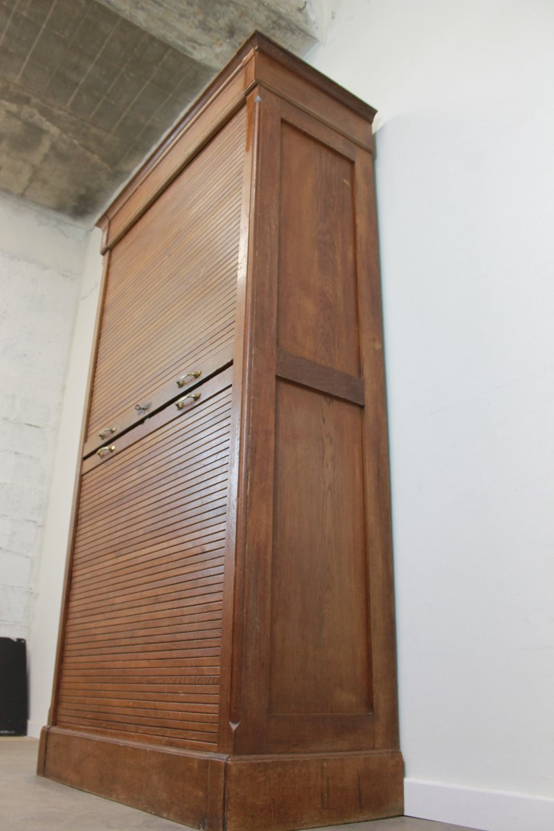 Large Curtain Filing Cabinet-photo-4